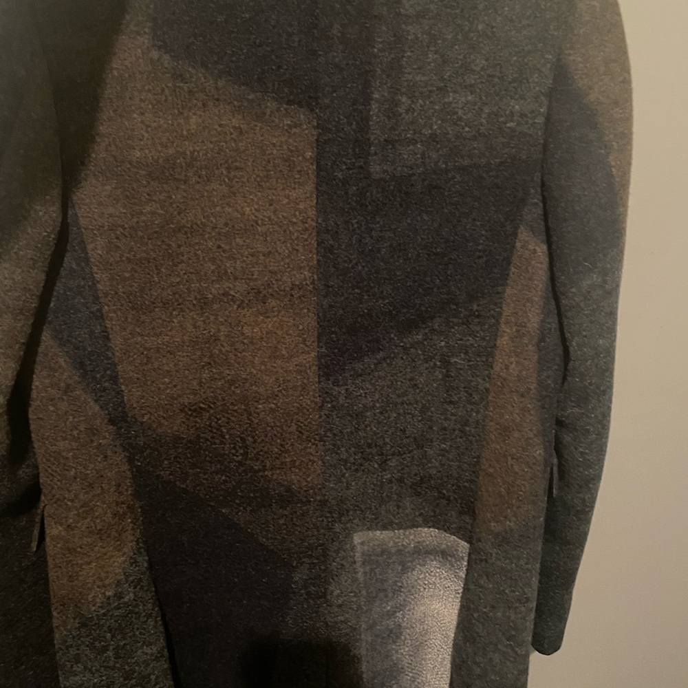 Jil Sander Runway Fw09 Color-Block Wool Single Br… - image 6